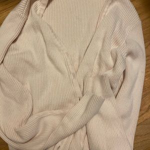 Light pink brandy Melville cardigan